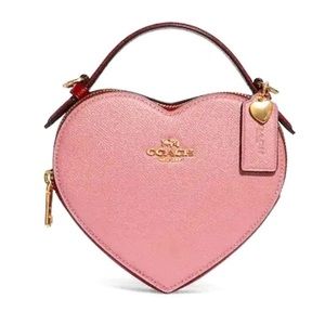 PINK/RED COLORBLOCK COACH BAG!! ONLY USED A FEW TIMES! SMOKE & PET FREE HOME!!